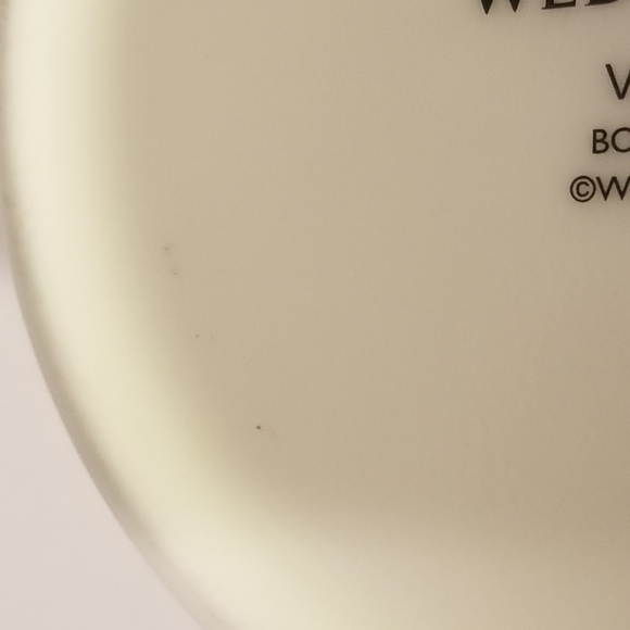 Wedgwood Venice round trinket box fine White Blue bone china 4" across Keepsake - Picture 6 of 12